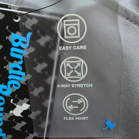 Birdie Bound Golf Pants Regular Fit Four-Way Stretch Men's 40x30 & 40x32 Gray - Picture 7 of 12